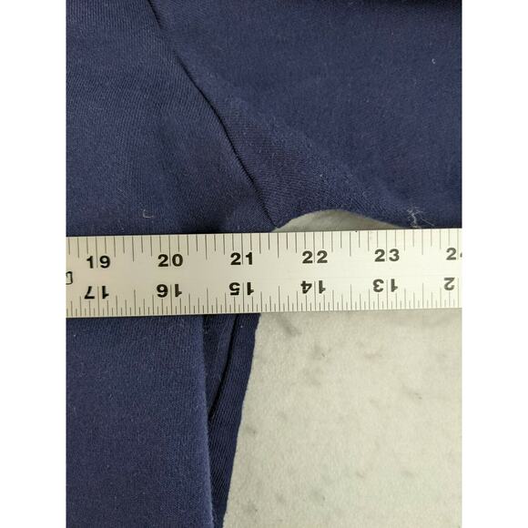 Orvis Sweatshirt Size L 1/4 Zip Pullover Long Sleeve Blue Cotton Blend - Picture 6 of 7